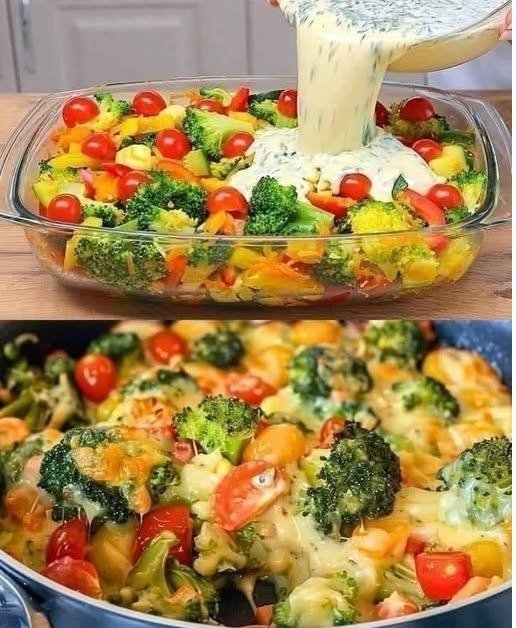 Vegetable Casserole Story-Style Recipe Healthy Oven-Baked Comfort Dish