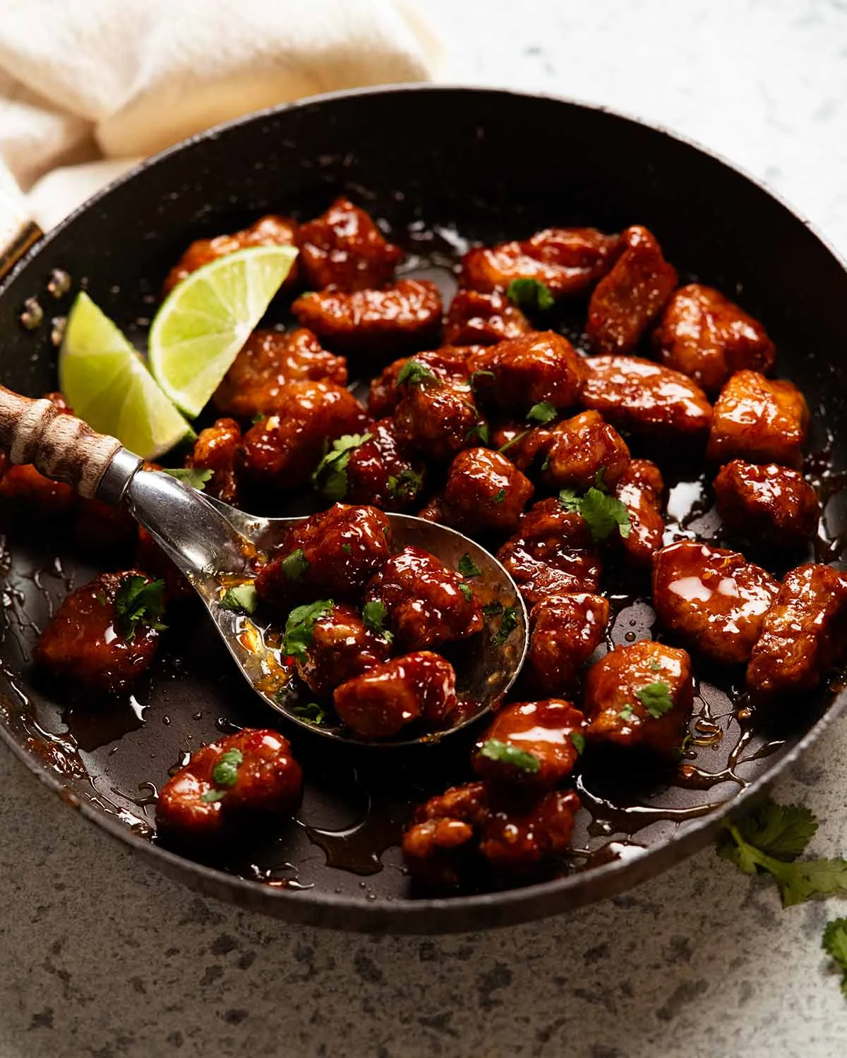 Crispy Pork Belly Bites with Sweet and Spicy Sauce