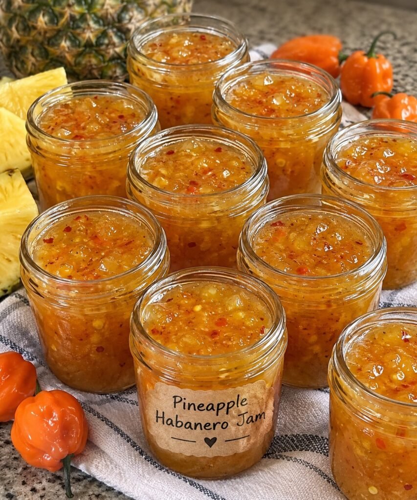 Pineapple Habanero Jam