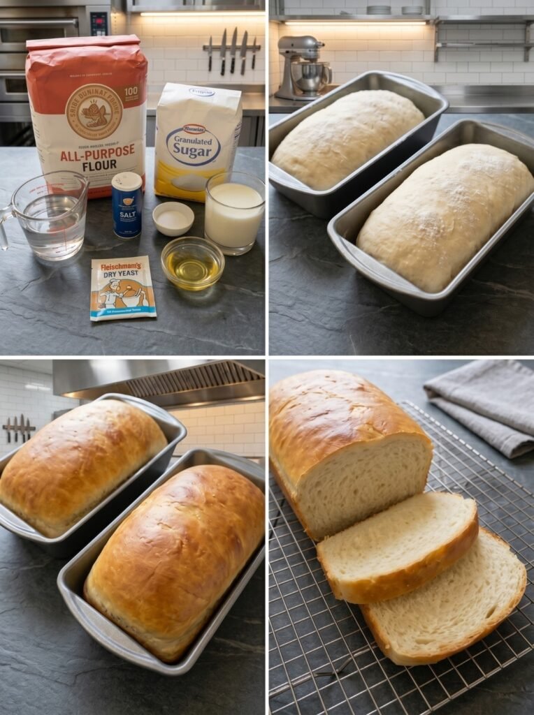 Soft White Sandwich Bread