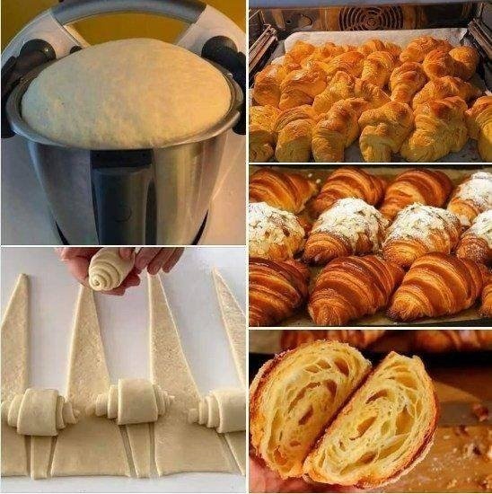 Classic French Croissants