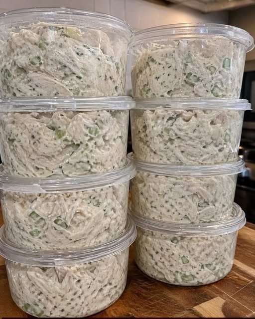 Creamy Shredded Chicken Salad